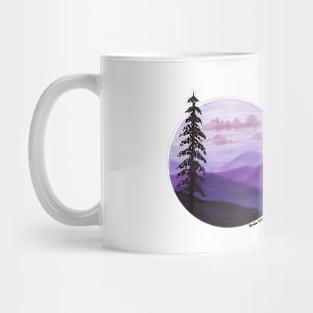 Purple Mountains Mug